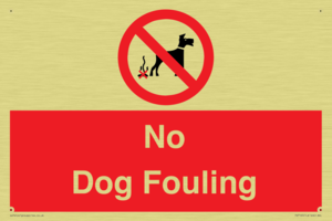 No Dog Fouling